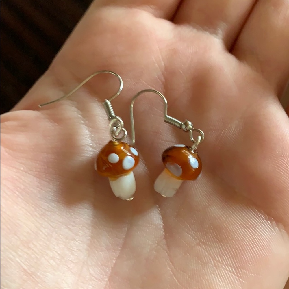 Mini Shroom Earrings
